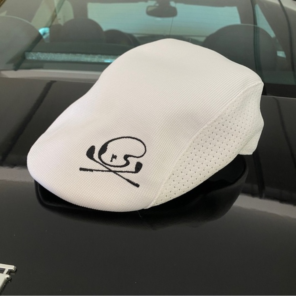 504 White Ventair golf hat by Goforgreen